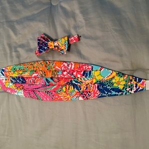 Men's Bow Tie & Cummerbund Set